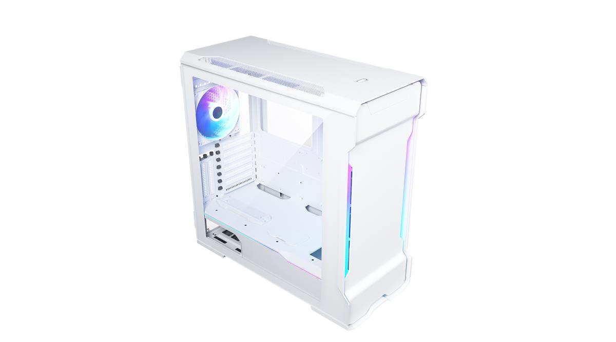 Enthoo Evolv X Mid Tower Case - Matte White with dRGB fans thumbnail