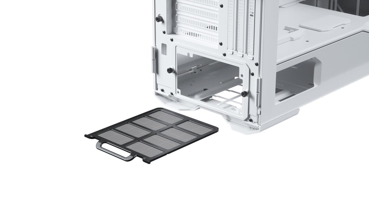 Enthoo Evolv X Mid Tower Case - Matte White with dRGB fans thumbnail