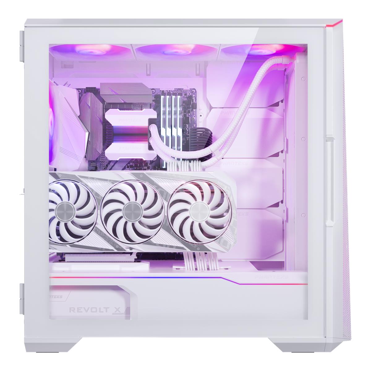 Eclipse G500A D-RGB Mid-tower PC case - Matte White thumbnail