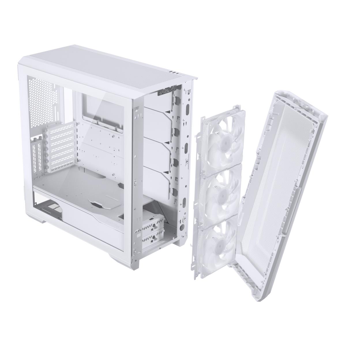 Eclipse G500A D-RGB Mid-tower PC case - Matte White thumbnail