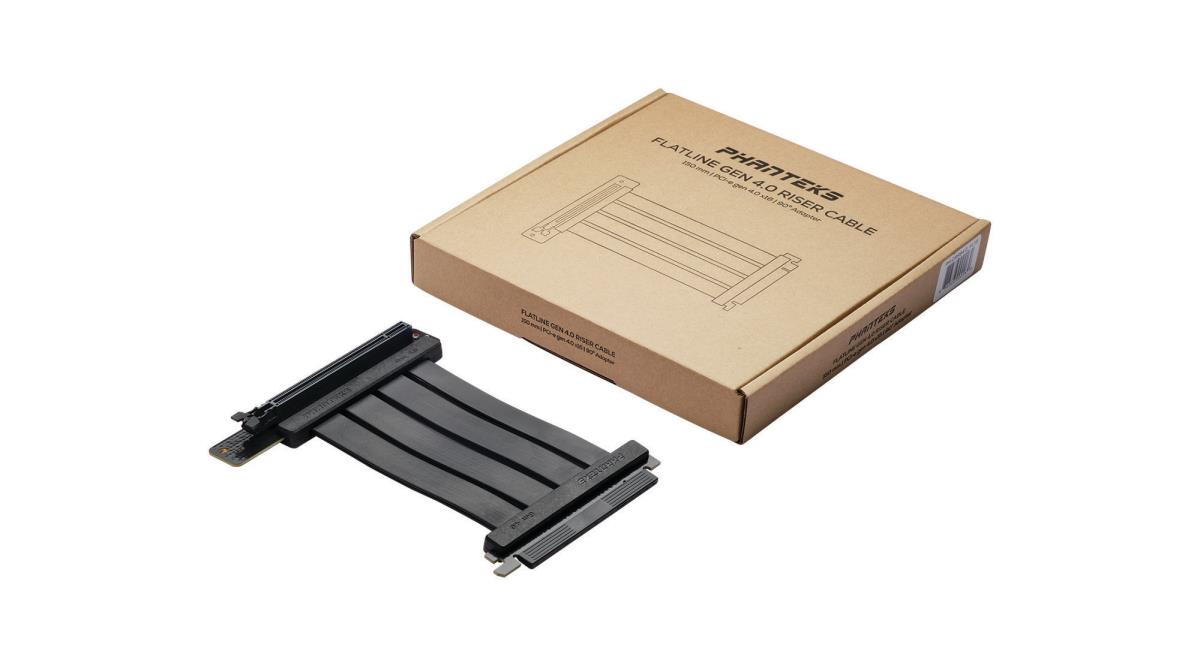 PCIe Gen 4.0 Riser Cable  150mm  90-degree Adaptor thumbnail