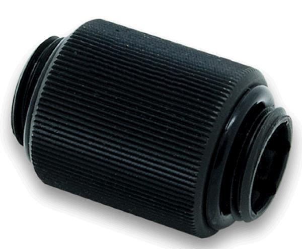EK Water Blocks EK-AF Extender 20mm M-M G1/4 Black thumbnail