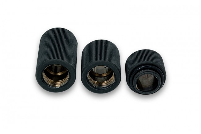 EK Water Blocks EK-AF Extender 30mm M-F G1/4 Black thumbnail