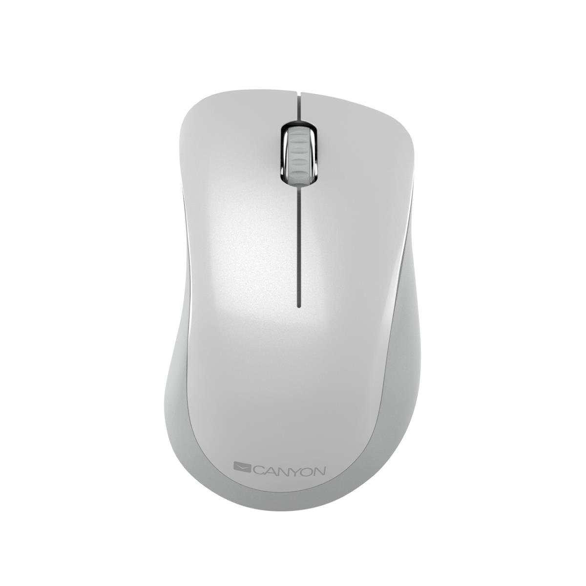 Wireless Optical Mouse With Pixart Sensor White thumbnail