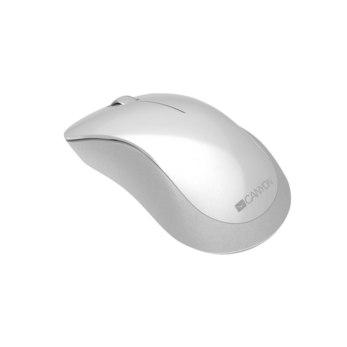Wireless Optical Mouse With Pixart Sensor White thumbnail