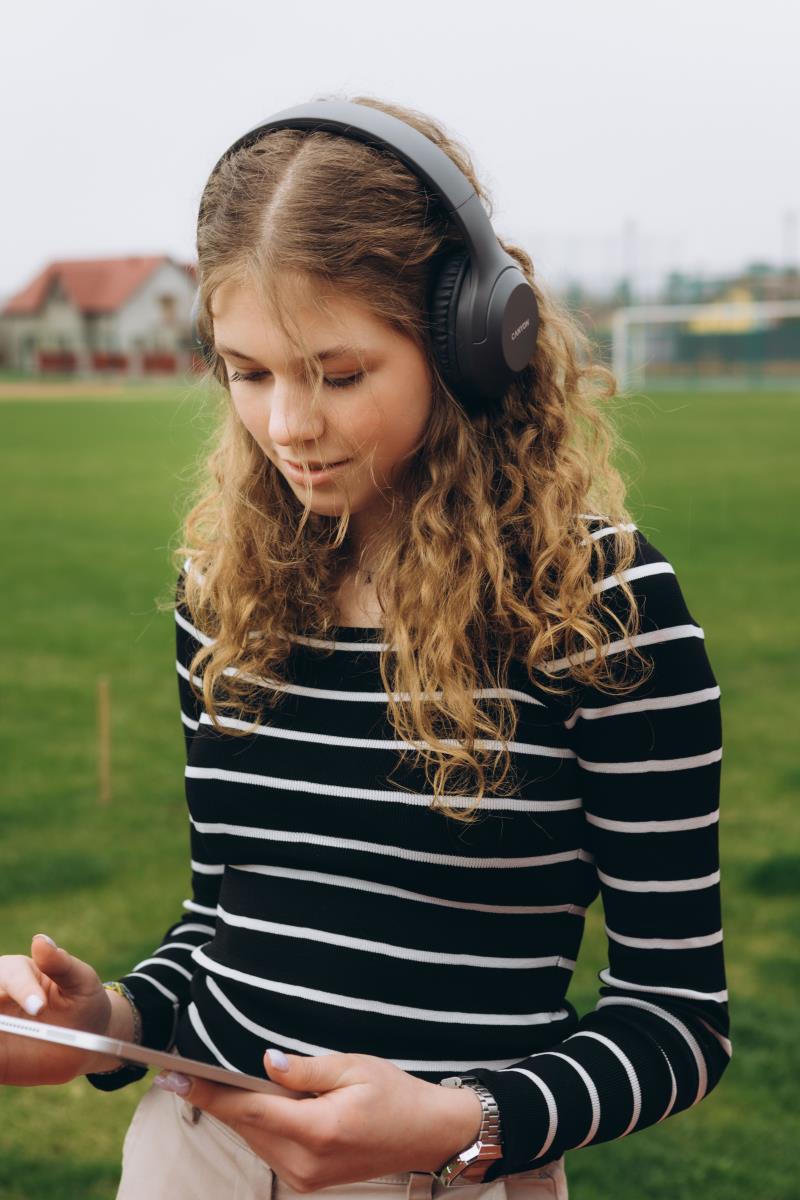 EU Product - Bluetooth Headset - Bths-3 - On-ear/stereo - Bt 5.1 - Black Retail thumbnail