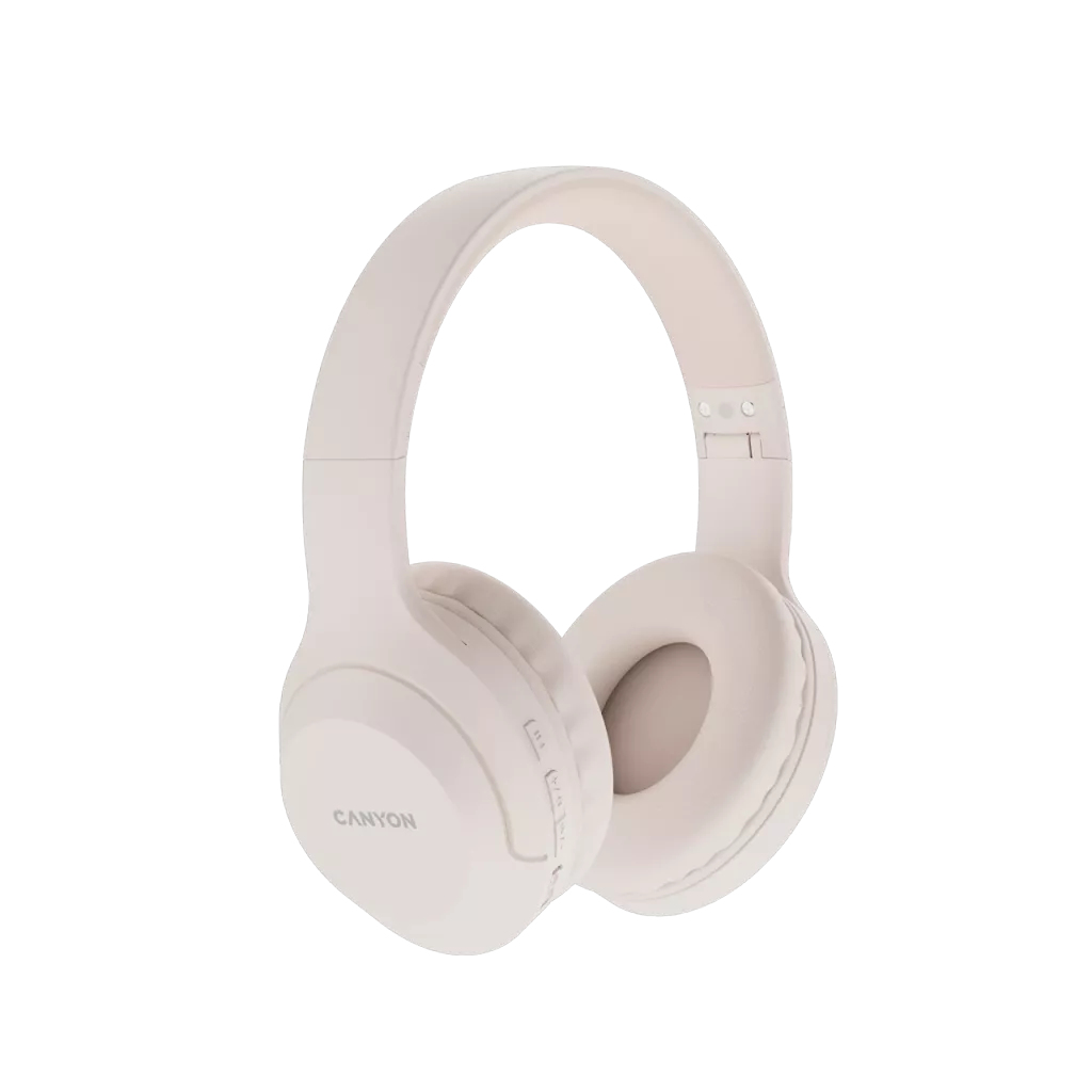 EU Product - Bluetooth Headset - Bths-3 - On-ear/stereo - Bt 5.1 - Beige Retail thumbnail