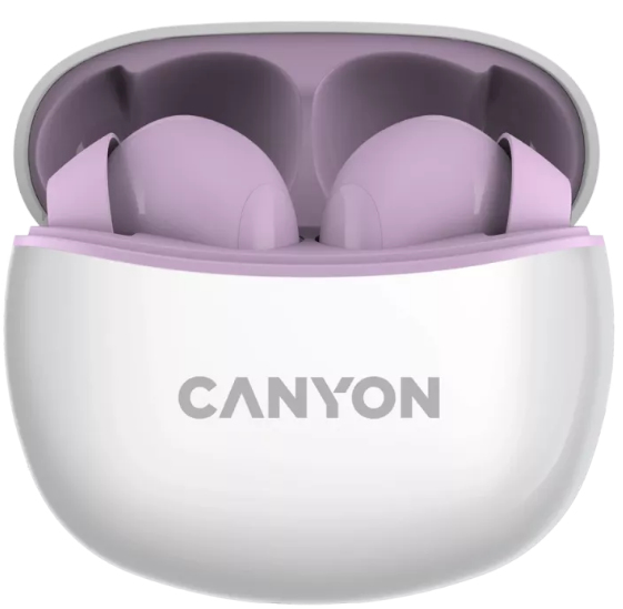 EU Product - Bluetooth Headset - Tws-5 -  In-ear/stereo - Bt 5.3 - Purple Retail thumbnail