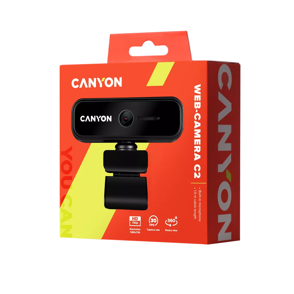 C2 720P HD 1.0Mega fixed focus webcam USB2.0 thumbnail