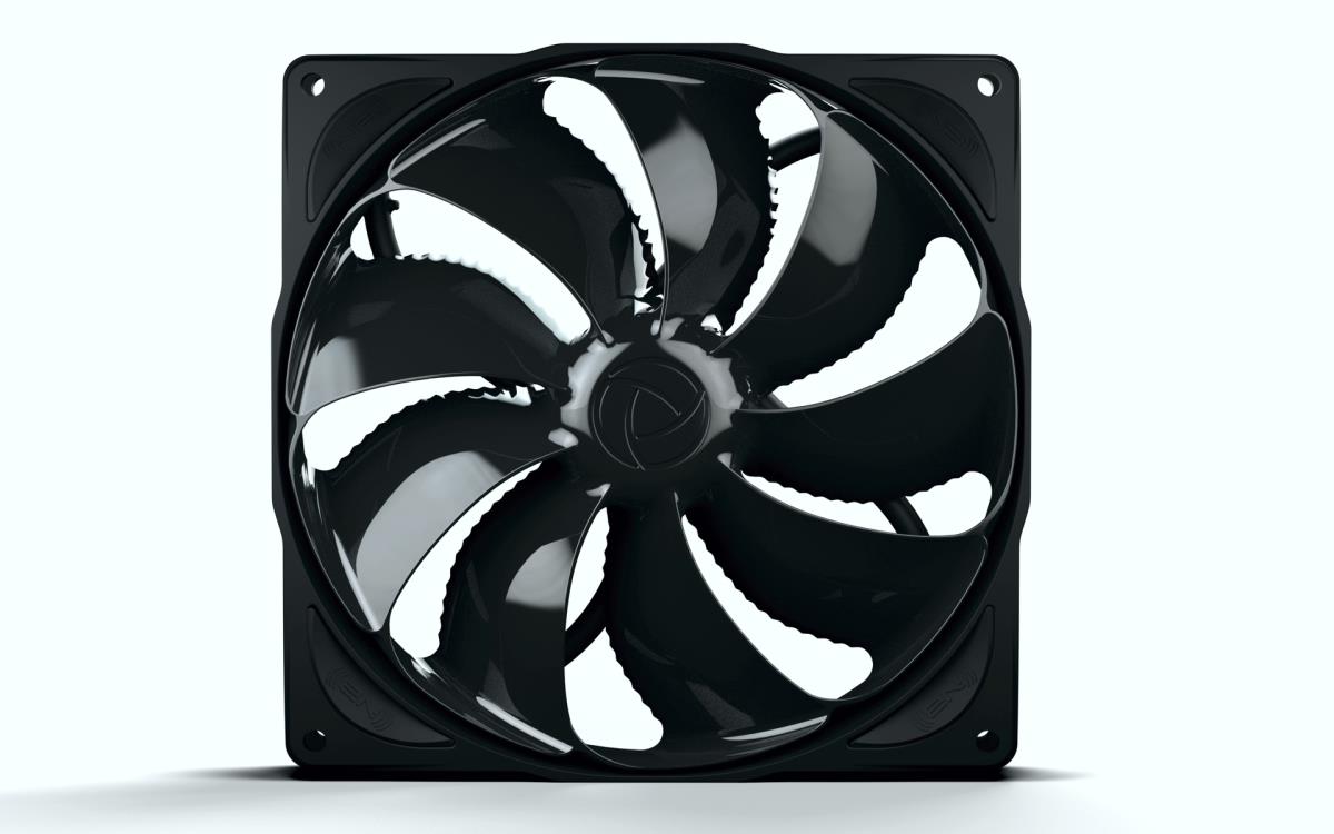 Noiseblocker B14-PS-BL Computer case Fan 14 cm Black thumbnail