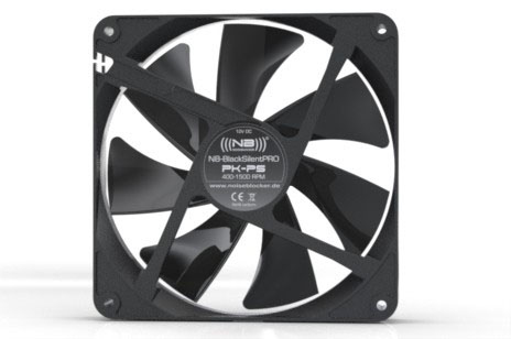 Noiseblocker NB-BlackSilent Pro Computer case Fan 14 cm Black thumbnail