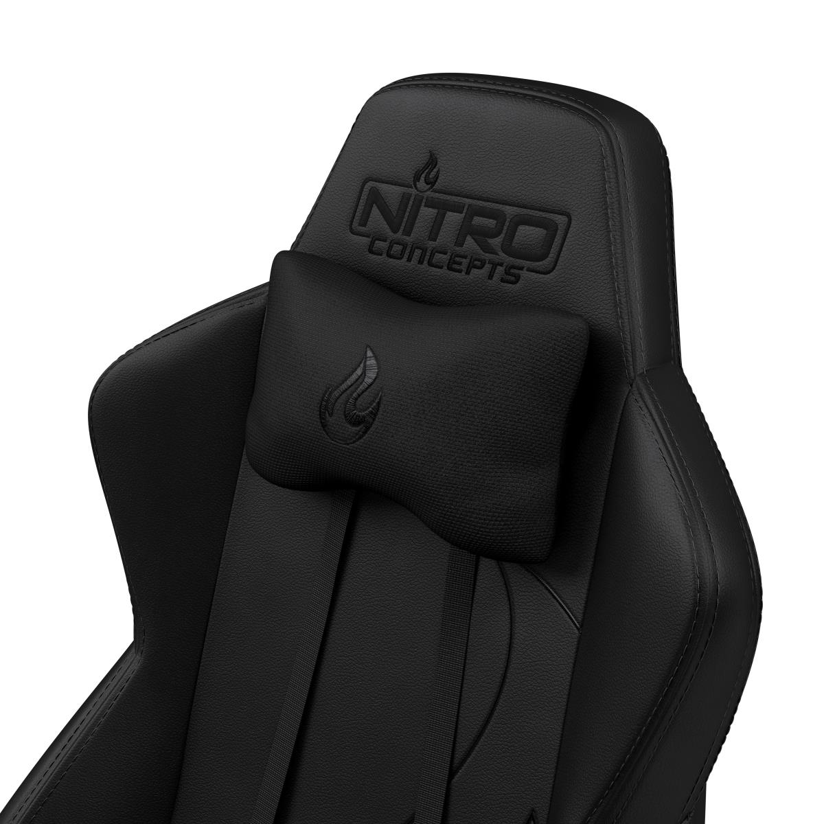 Nitro Concepts S300 EX Gaming Chair - Stealth Black thumbnail
