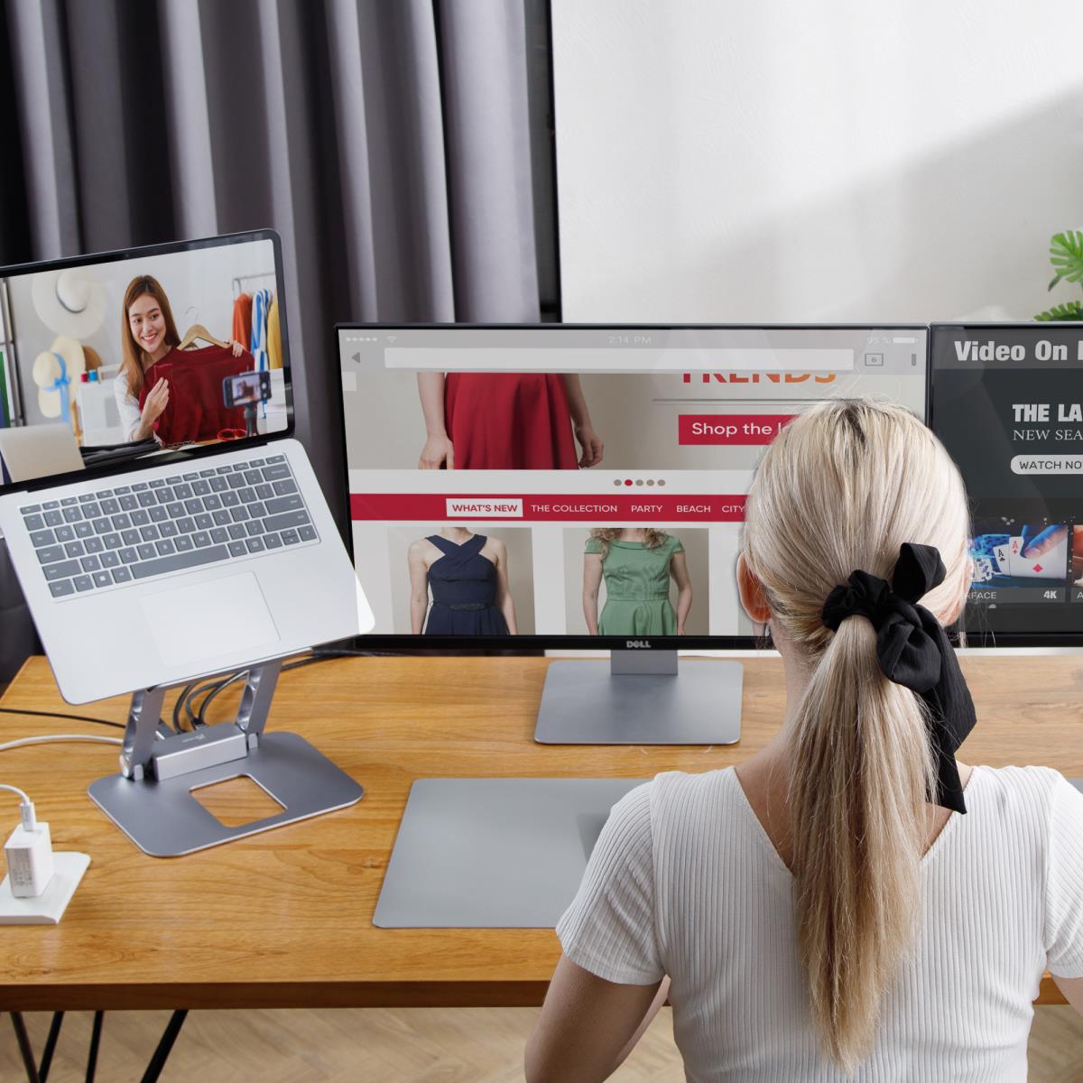 MULTI-ANGLE DUAL HDMI DOCK thumbnail
