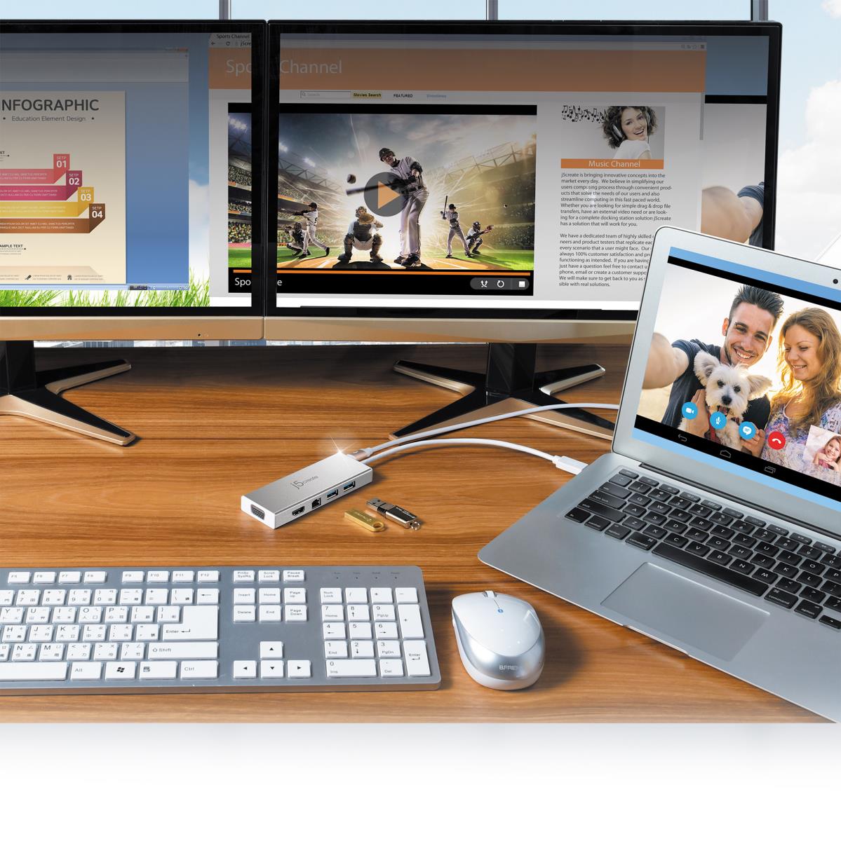 JUD380-N USB 3.0 Mini Dock thumbnail