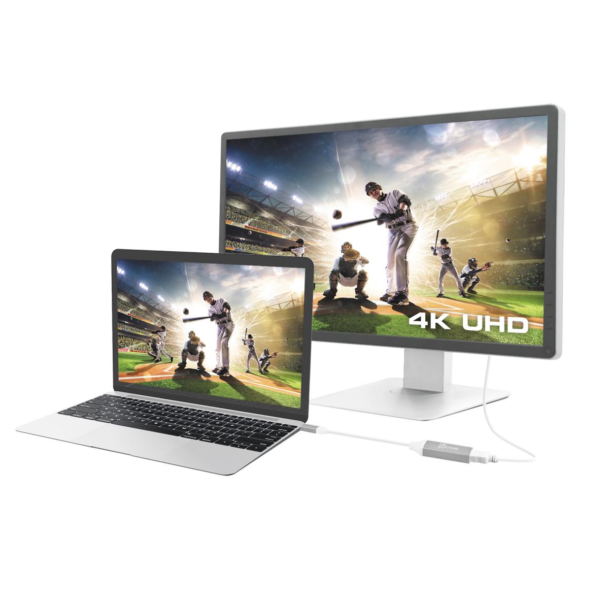 JCA153G-N USB-C to 4K HDMI Adapter thumbnail