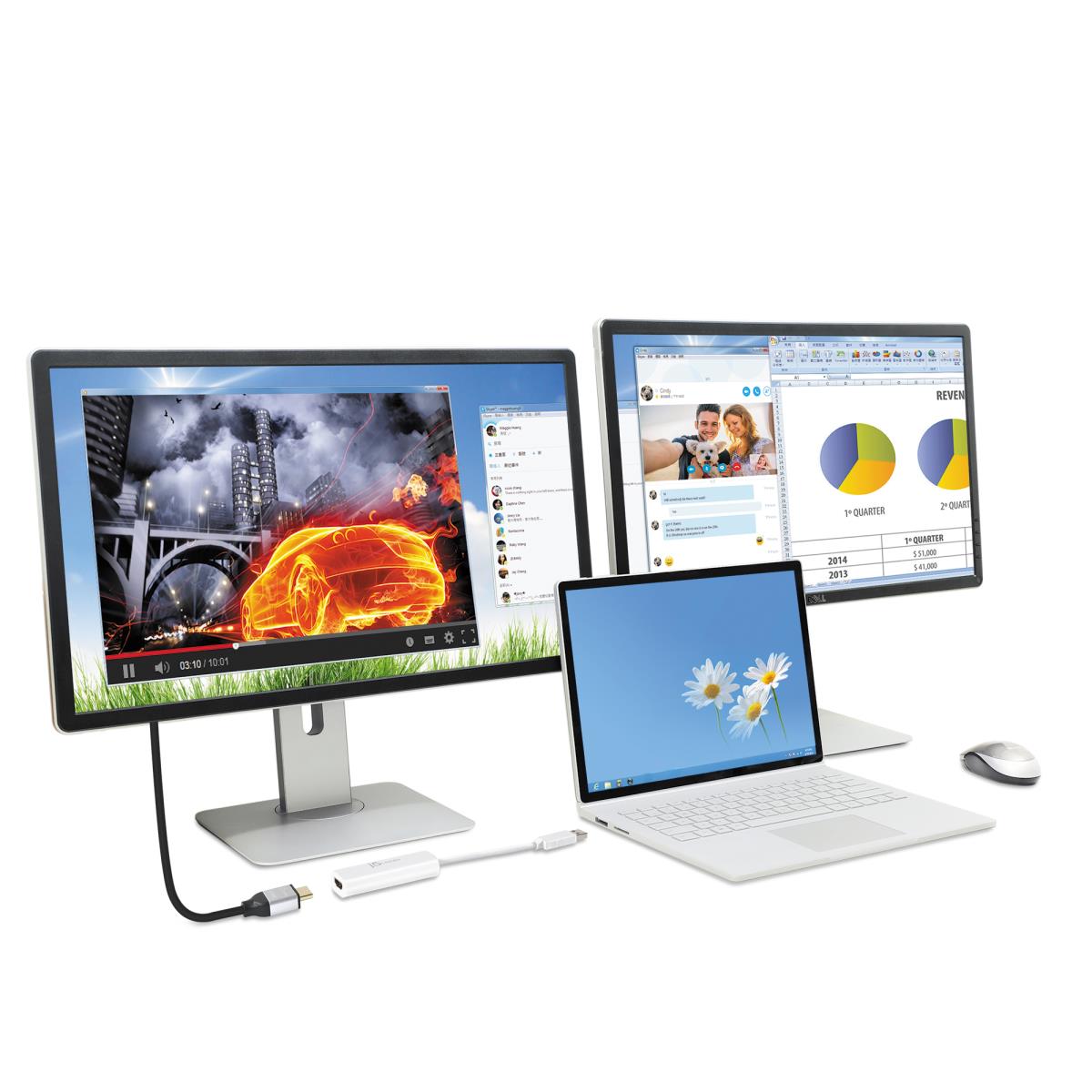 JUA254-N USB� to HDMI� Multi-Monitor Adapter thumbnail
