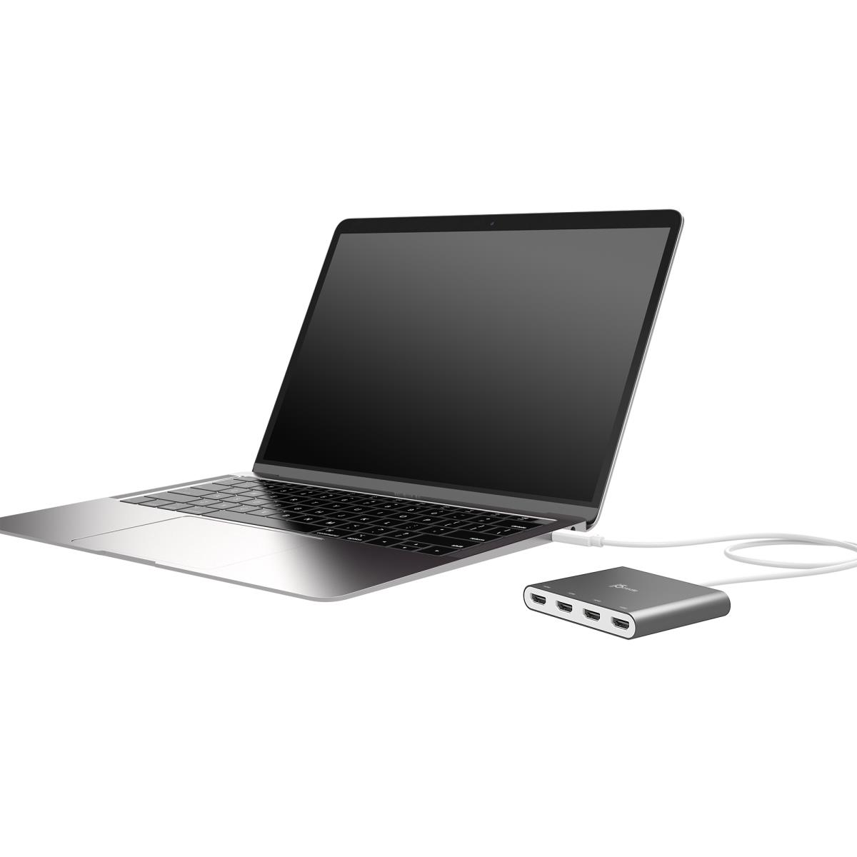 USB-C TO 4 PORT HDMI ADAPTER thumbnail