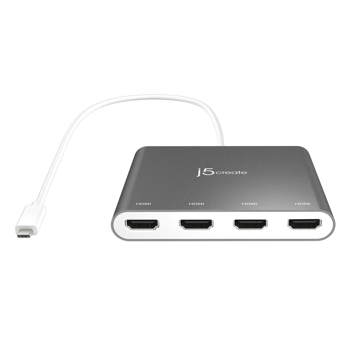 USB-C TO 4 PORT HDMI ADAPTER thumbnail