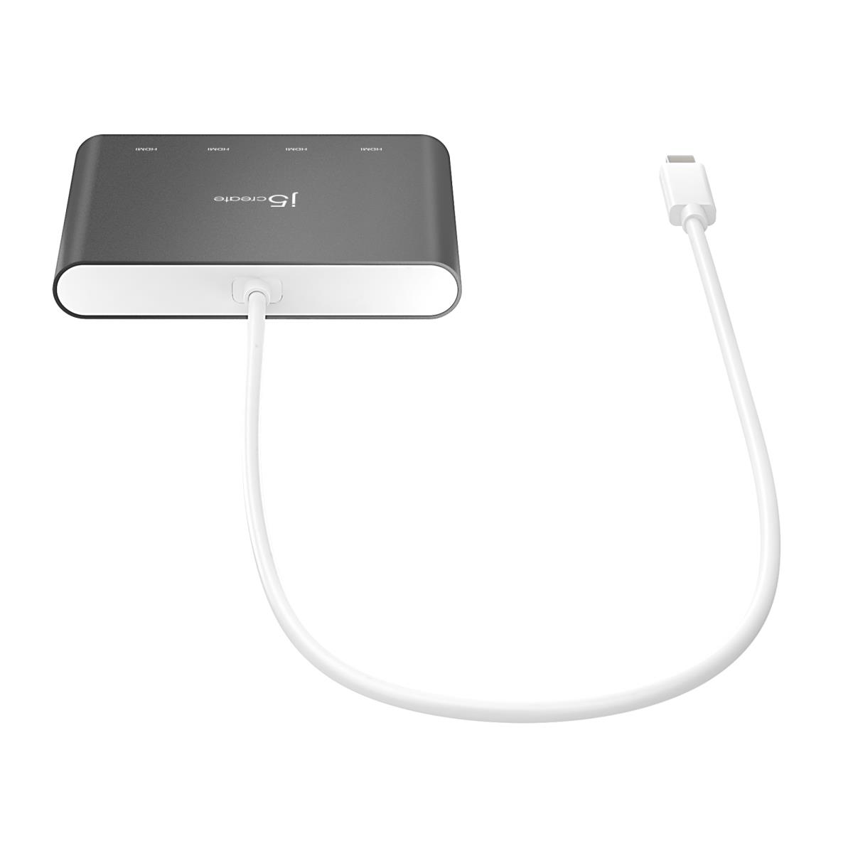 USB-C TO 4 PORT HDMI ADAPTER thumbnail