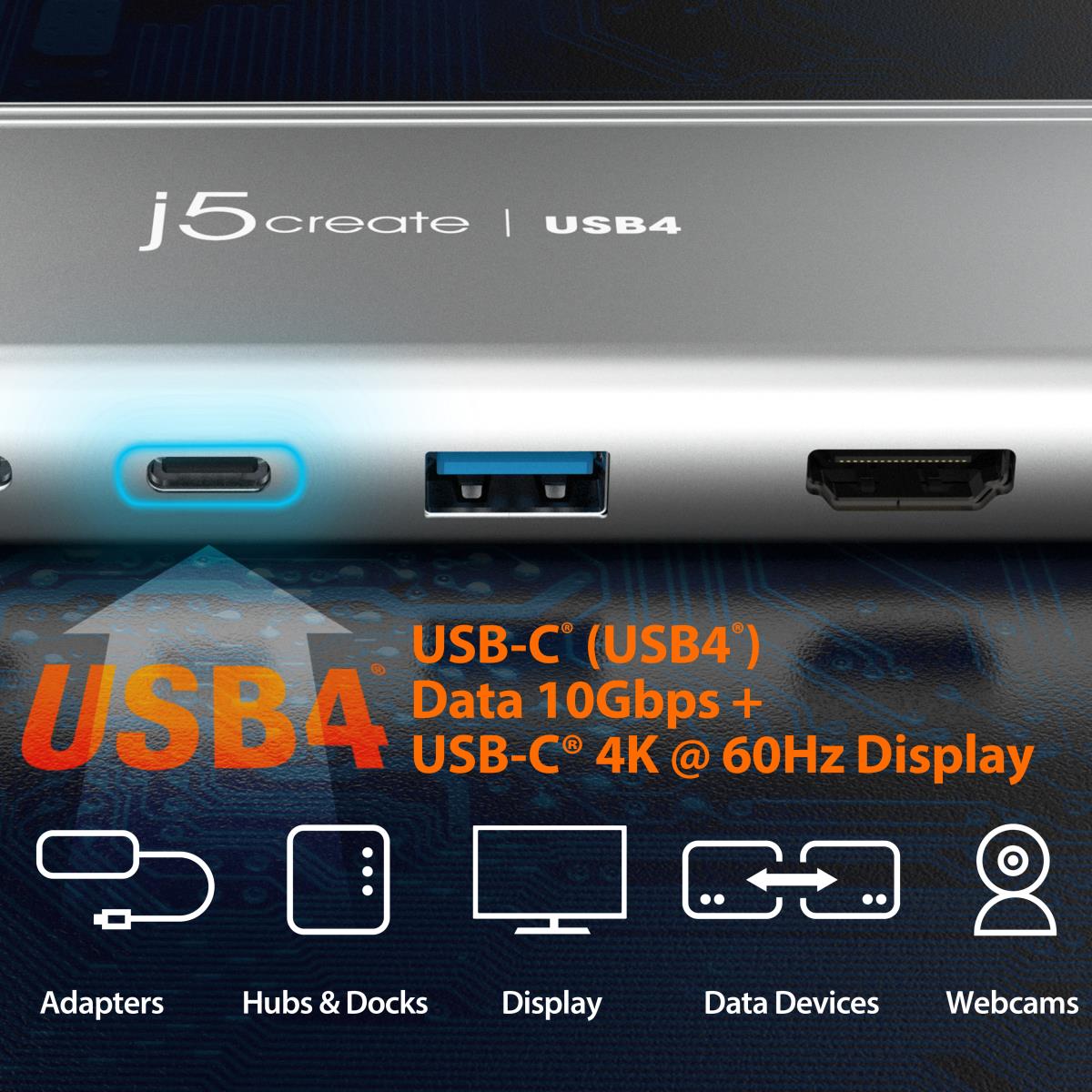 USB4 DUAL 4K MULTI-PORT HUB thumbnail