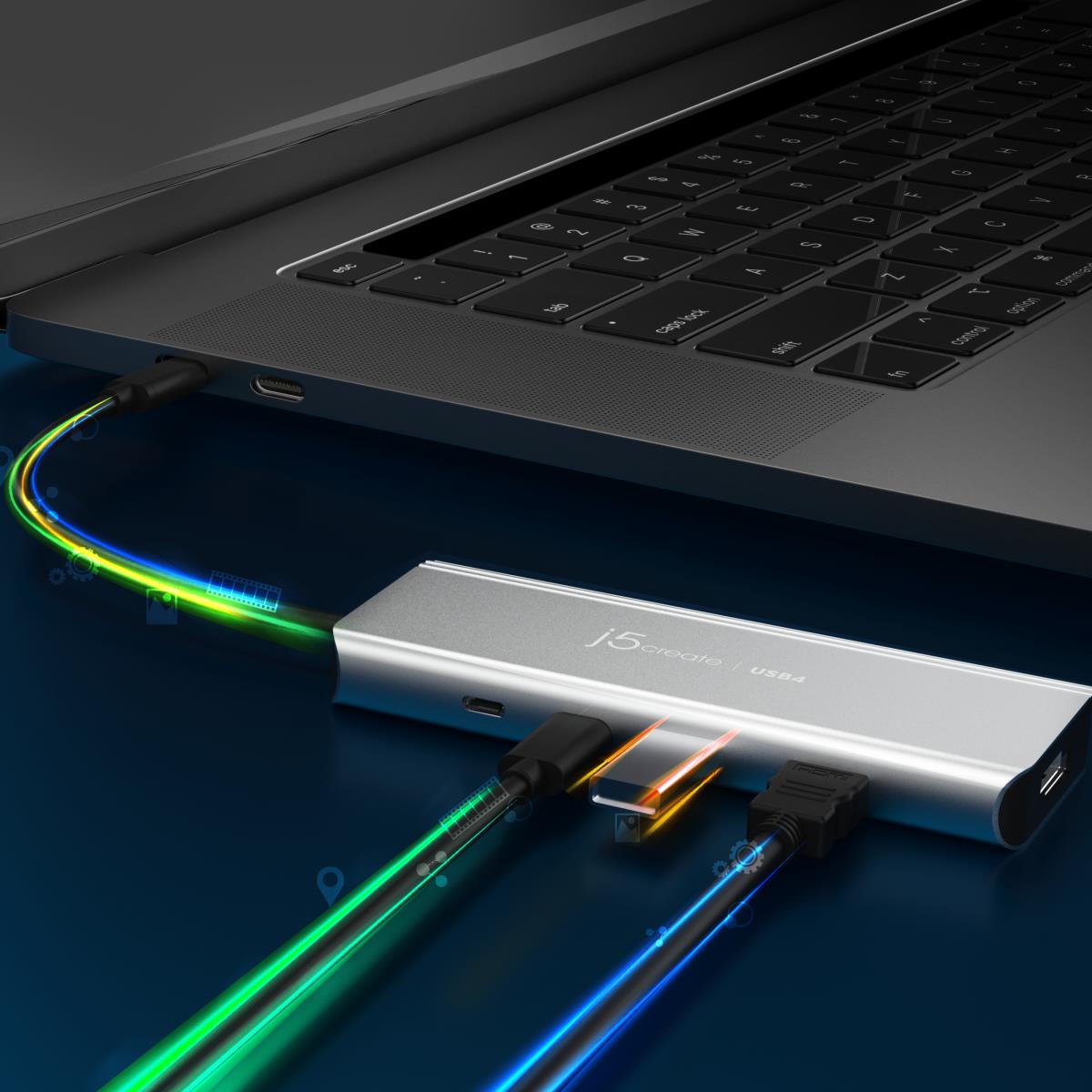 USB4 DUAL 4K MULTI-PORT HUB thumbnail