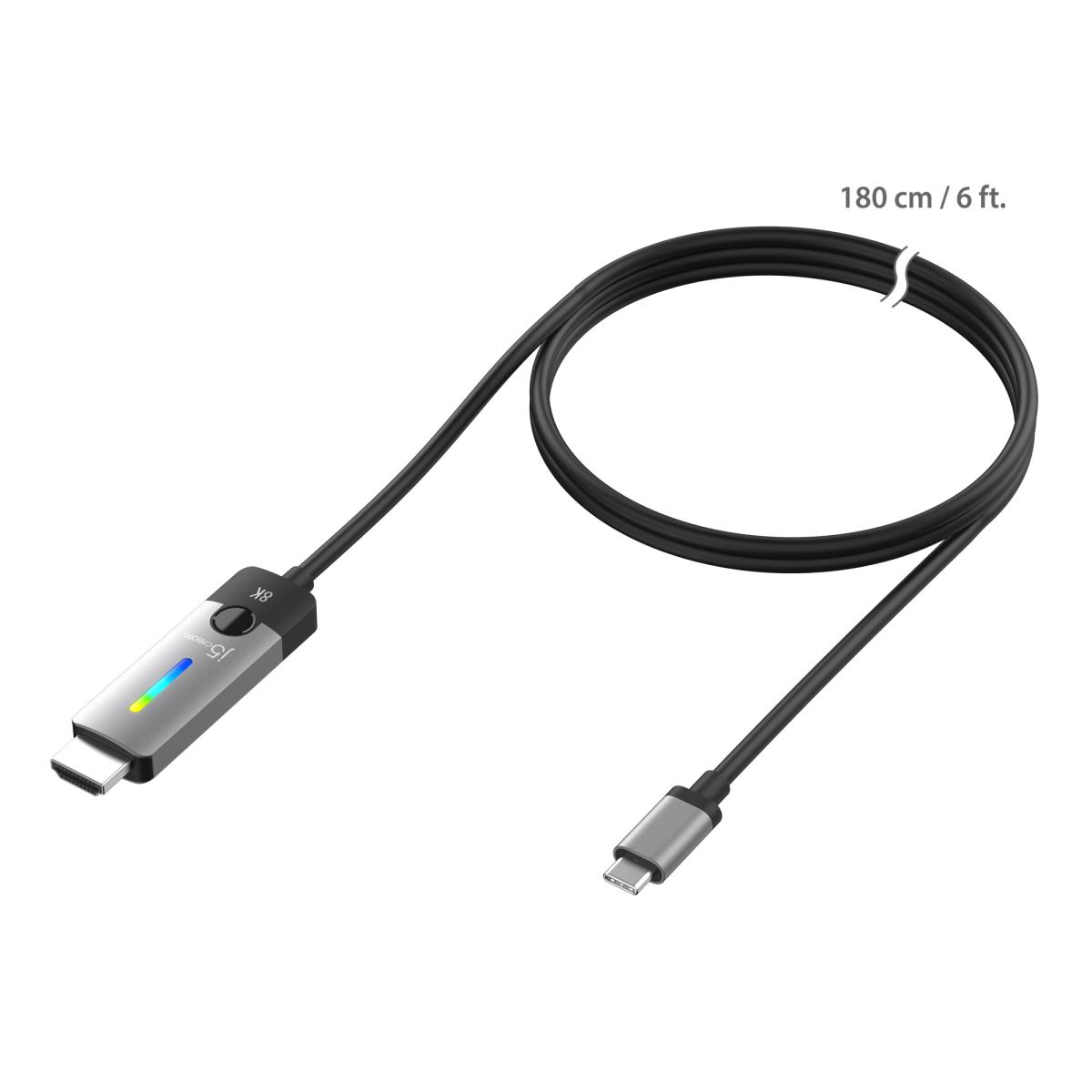 USB-C TO HDMI 2.1 8K CABLE thumbnail