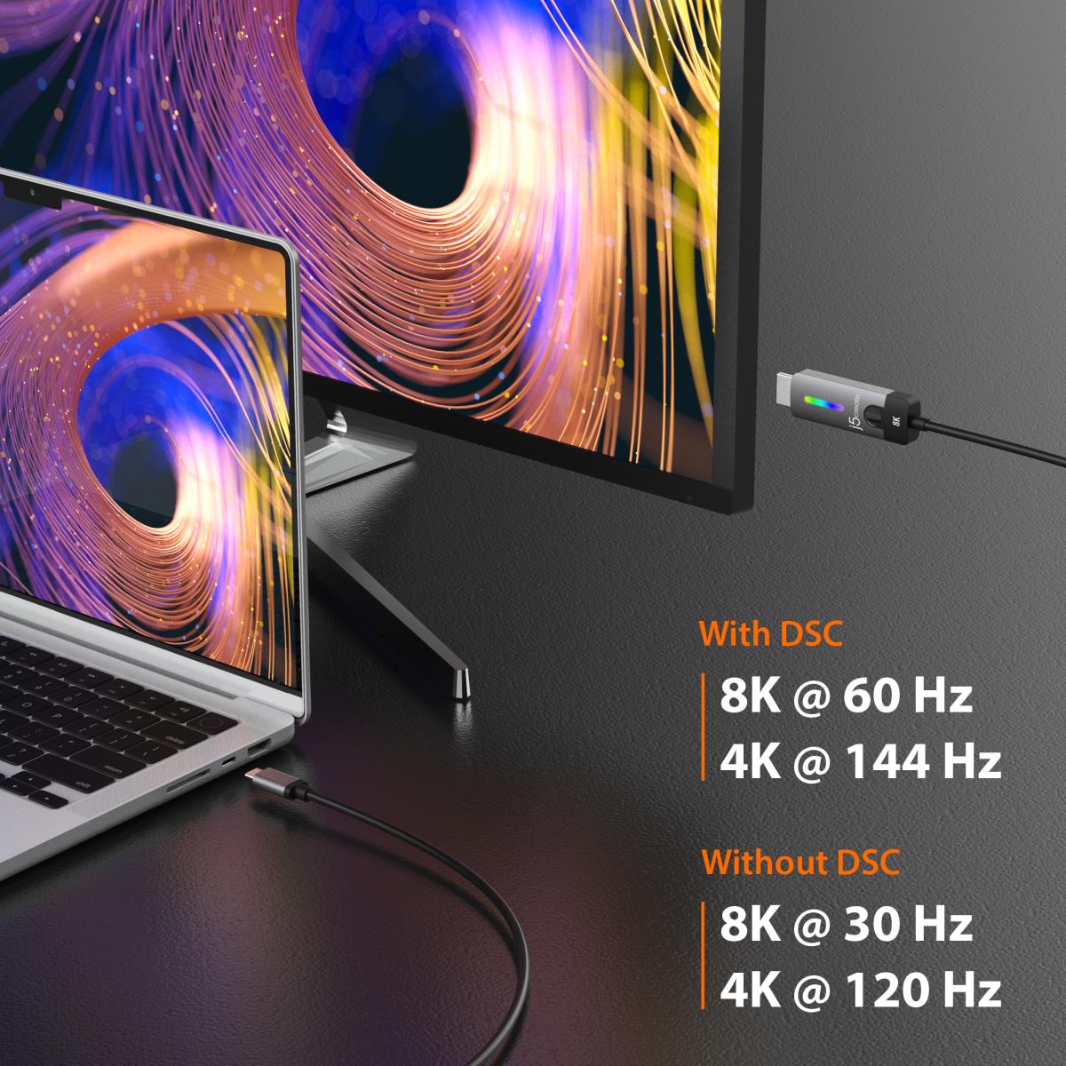 USB-C TO HDMI 2.1 8K CABLE thumbnail