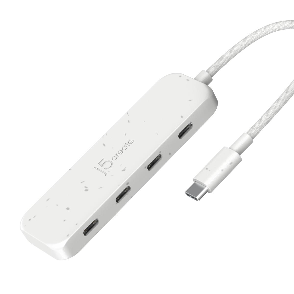 JCH345EW-N Eco-Friendly USB-C to 4-Port Type-C Gen 2 Hub thumbnail