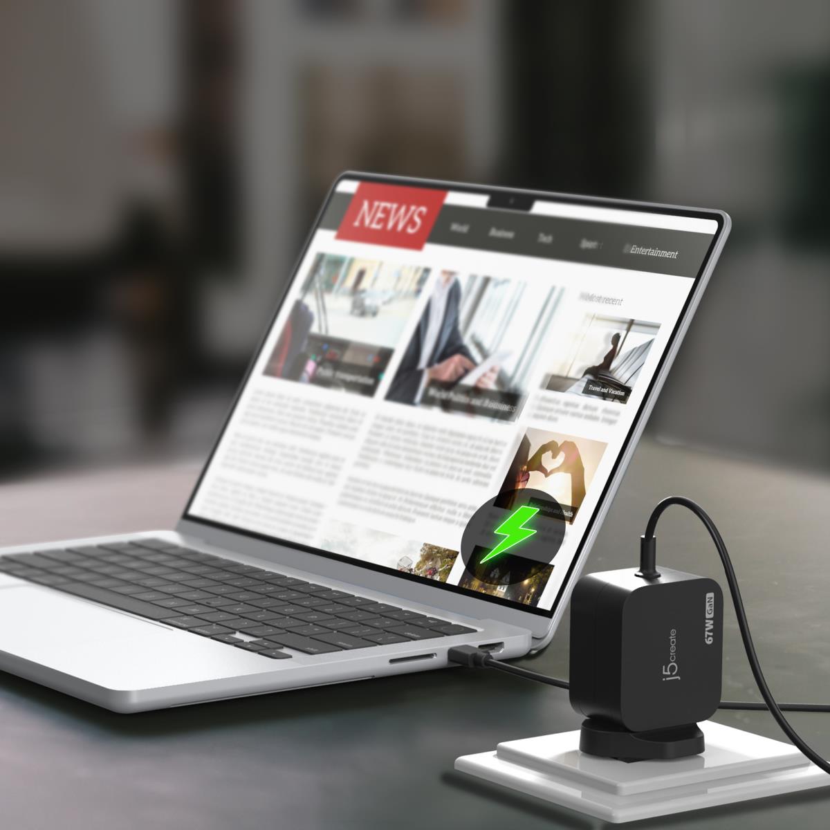 67W GAN PD USB-C MINI CHARGER thumbnail