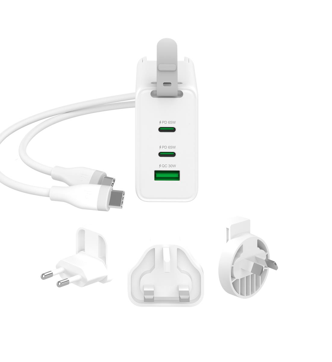 65W GAN USB-C 3-PORT TRAVELER thumbnail