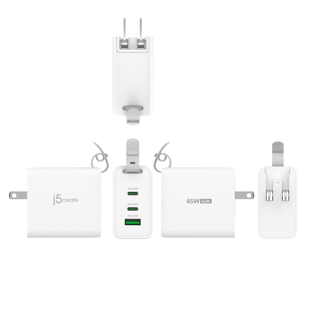 65W GAN USB-C 3-PORT TRAVELER thumbnail