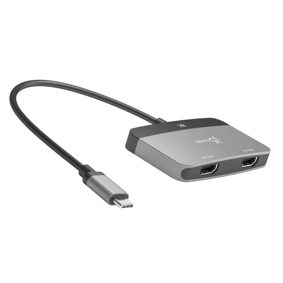 8K USB-C TO DUAL HDMI ADAPTER thumbnail
