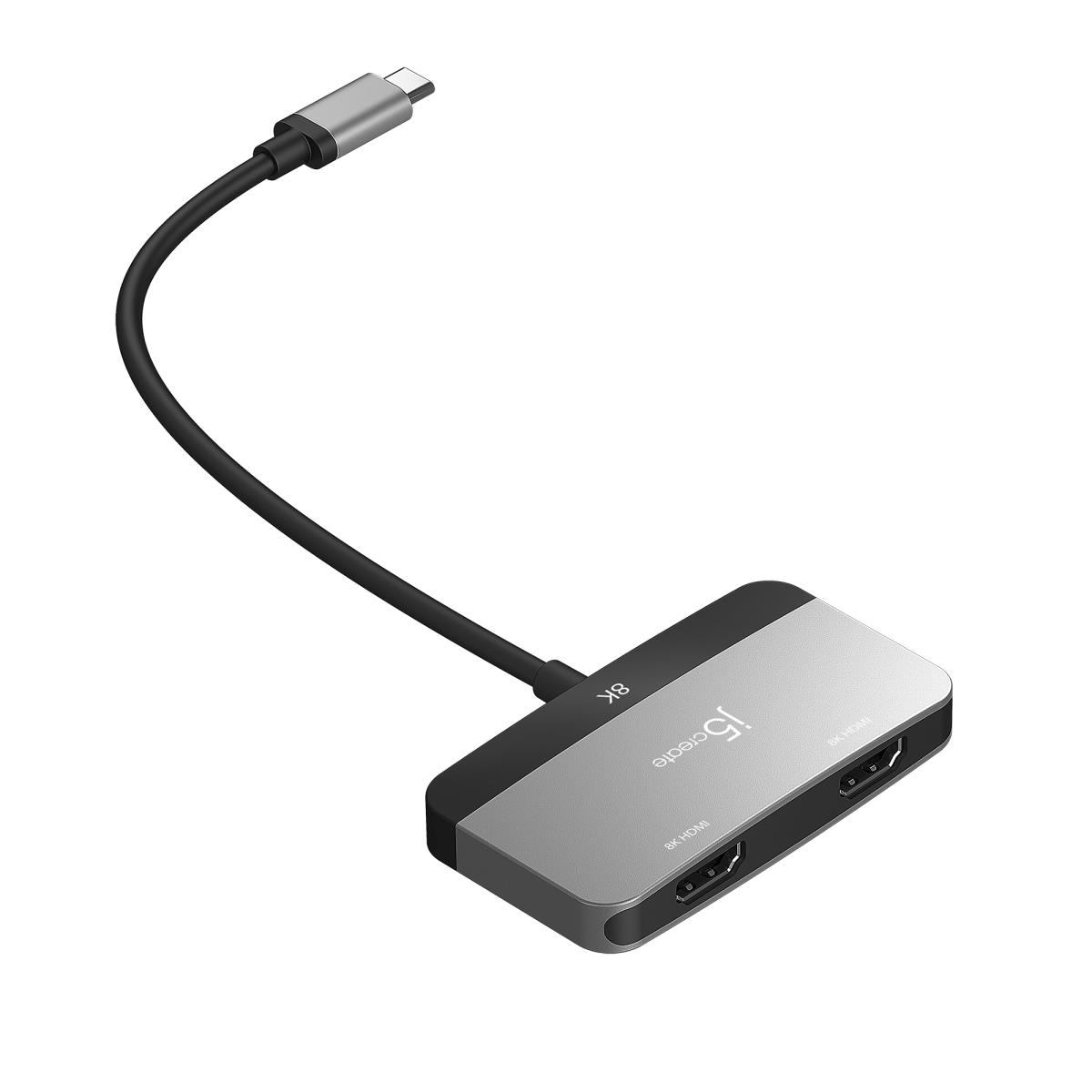 8K USB-C TO DUAL HDMI ADAPTER thumbnail