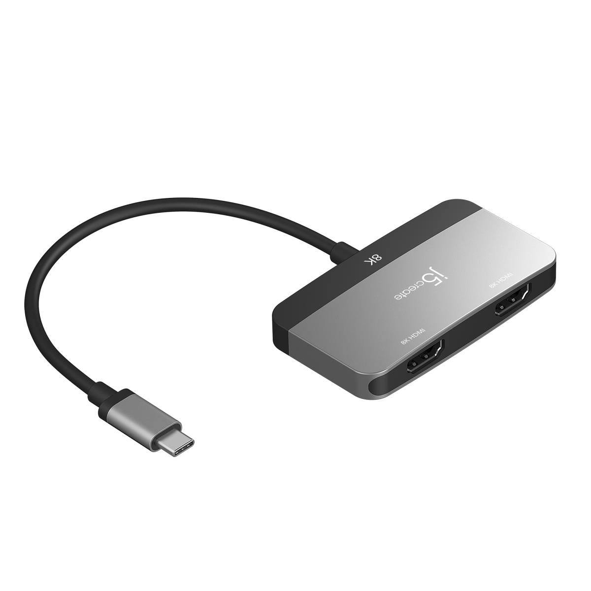 8K USB-C TO DUAL HDMI ADAPTER thumbnail
