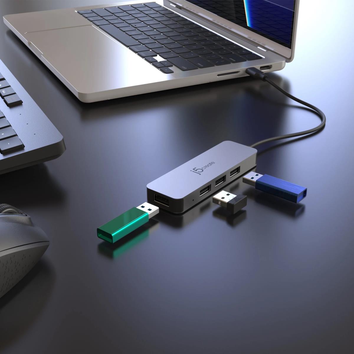LAPTOP STAND WITH USB 4-PT HUB thumbnail