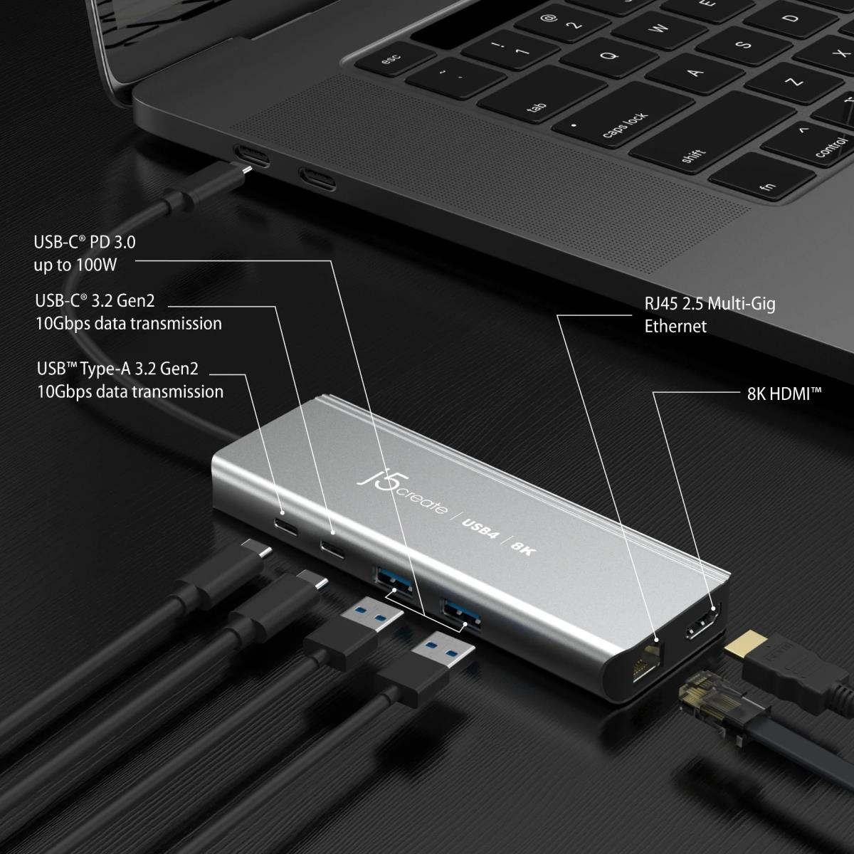 USB4 8K MULTI-PORT HUB thumbnail