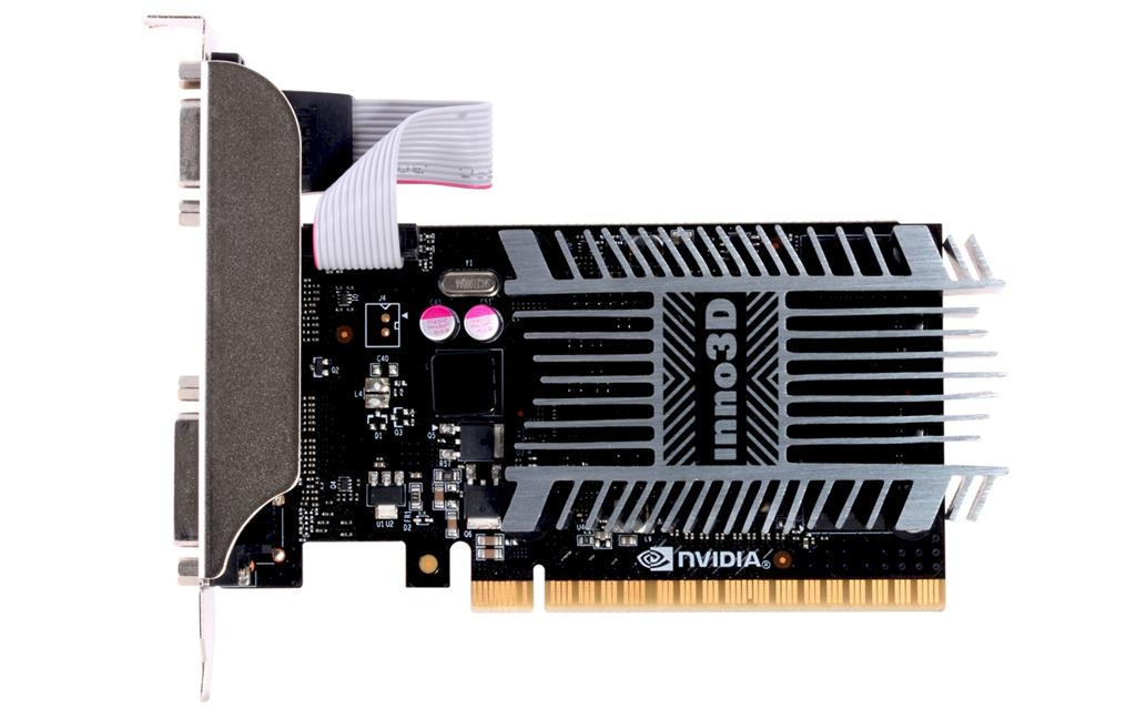 EU Product - GeForce GT 710 DDR3 VGA DVI HDMI N710-1SDV-E3BX - Graphics card - PCI thumbnail