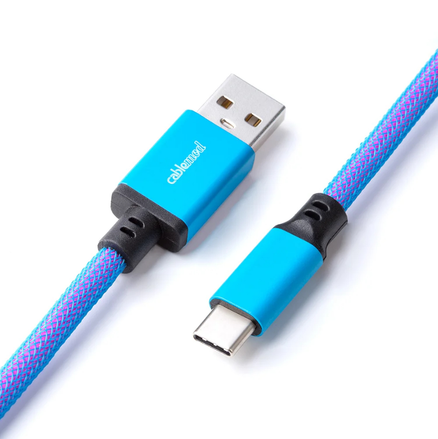 Cablemod CM-PKCA-CLBALB-ILB150ILB-R USB cable 1.5 m USB A USB C Blue thumbnail