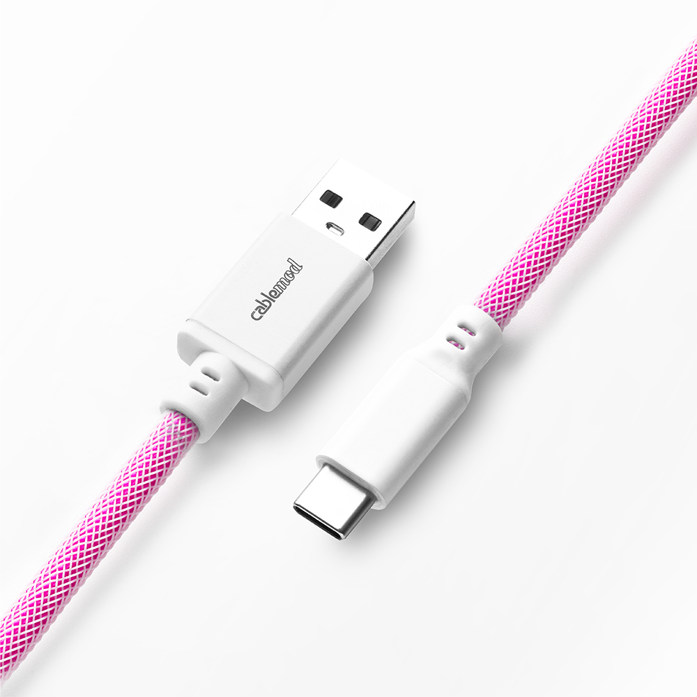 Cablemod CM-PKCA-CWAW-IW150IW-R USB cable 1.5 m USB A USB C Pink thumbnail