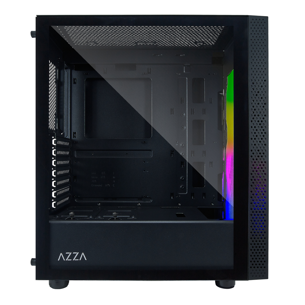 EU Product - Gaming PC Geh�use Celesta 340F Midi ATX ARGB Schwarz thumbnail