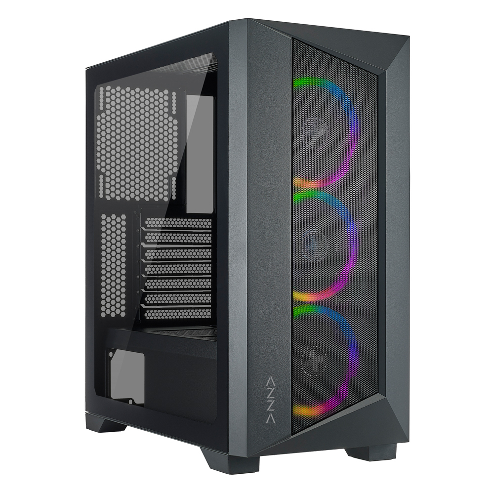 EU Product - Azza OCTANE A Midi Tower Black thumbnail