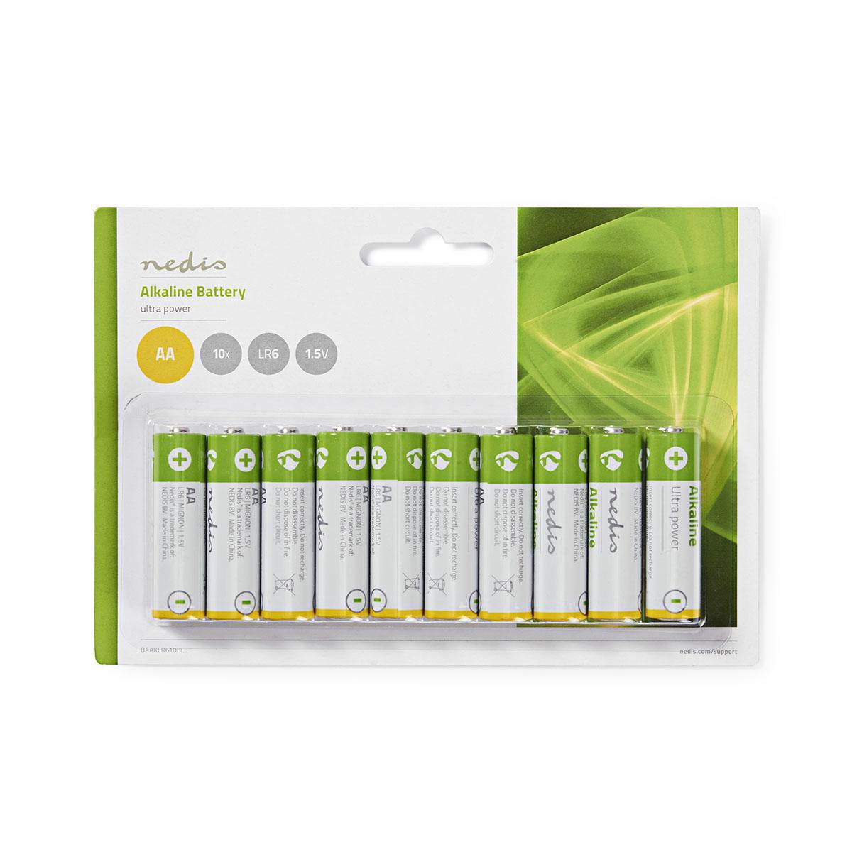 EU Product - Alkaline Batteries AA, 1.5V, 10-pack thumbnail