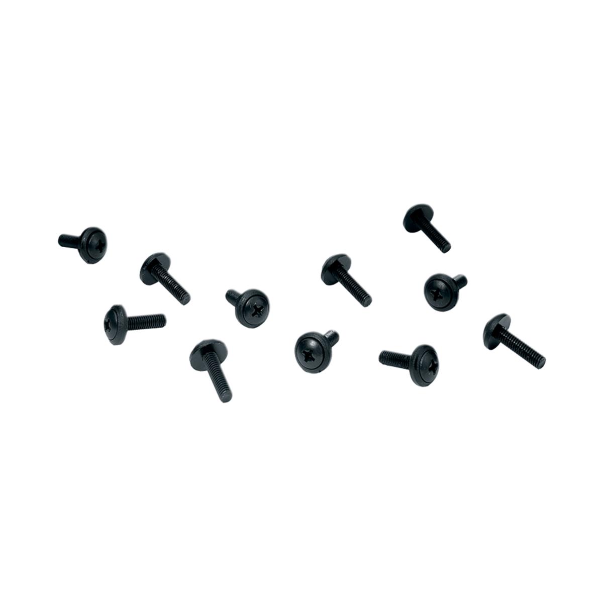Trim Head Screw With Nylon Washer - 0.75in - Black (100 Pack) thumbnail