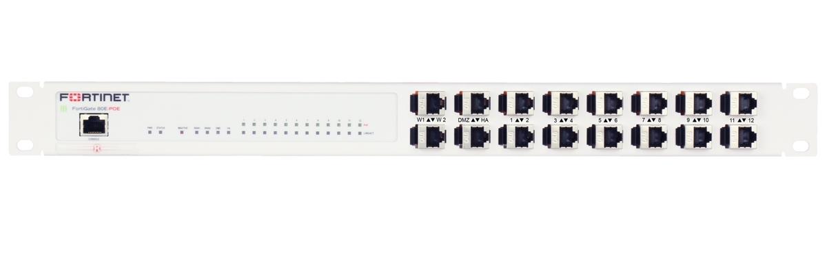 Rackmount.IT Rack Mount Kit for FortiGate 80E / 81E shielded / industrialized thumbnail