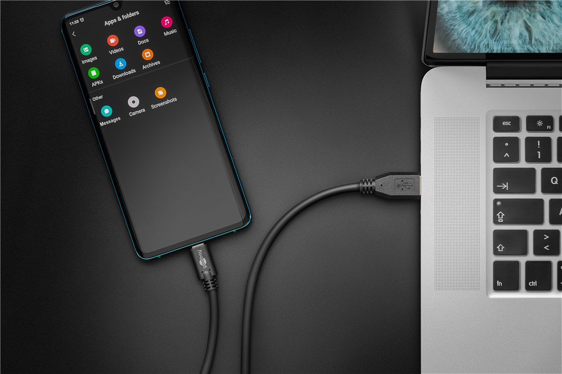 EU Product - Type-C USB 3.0 Cable, Black, 3m, 15W thumbnail