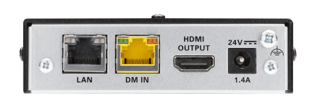DM Essentials 4K Receiver - HDMI/ USB 2.0 and Ethernet Signal Extension over CATX Cable thumbnail