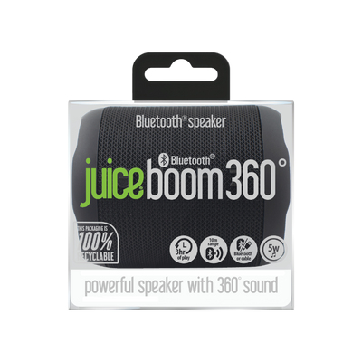 Eco Boom 360 Bluetooth Speaker Black thumbnail