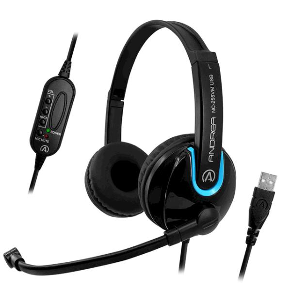NC-255VM On-Ear Stereo Computer Headset with USB-A Connector thumbnail