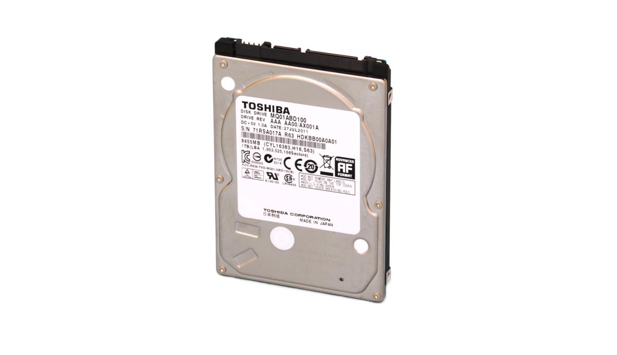 2.5inch 1TB 5400RPM 9.5mm 4k block size 8MB Cache thumbnail