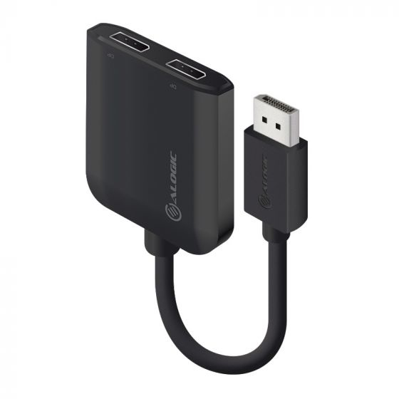 DisplayPort to Dual DisplayPort 1.2 Adapter - 4K - 30 thumbnail